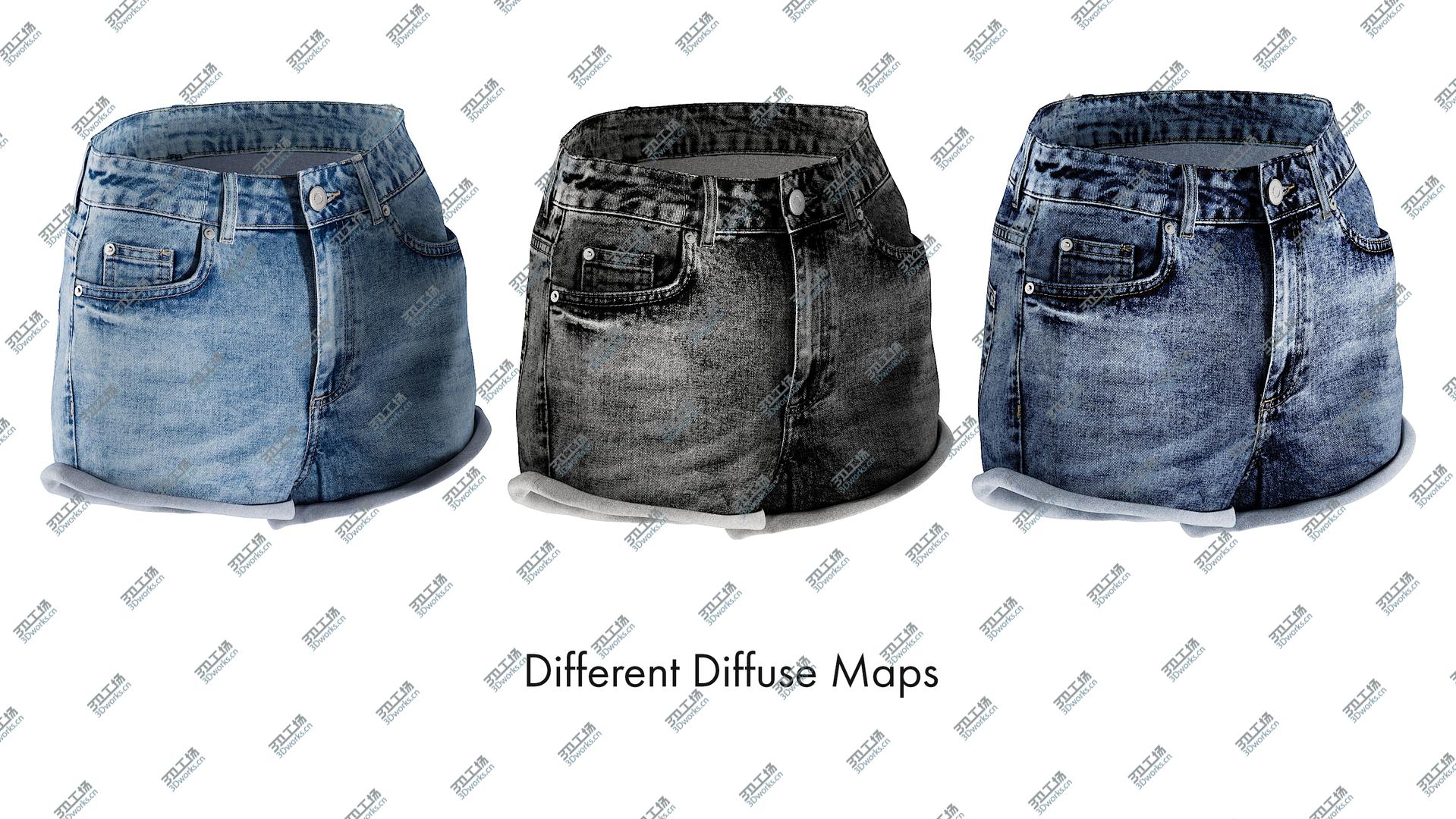 images/goods_img/202104094/Men's and Women's Jean Shorts Collection 6 3D/3.jpg